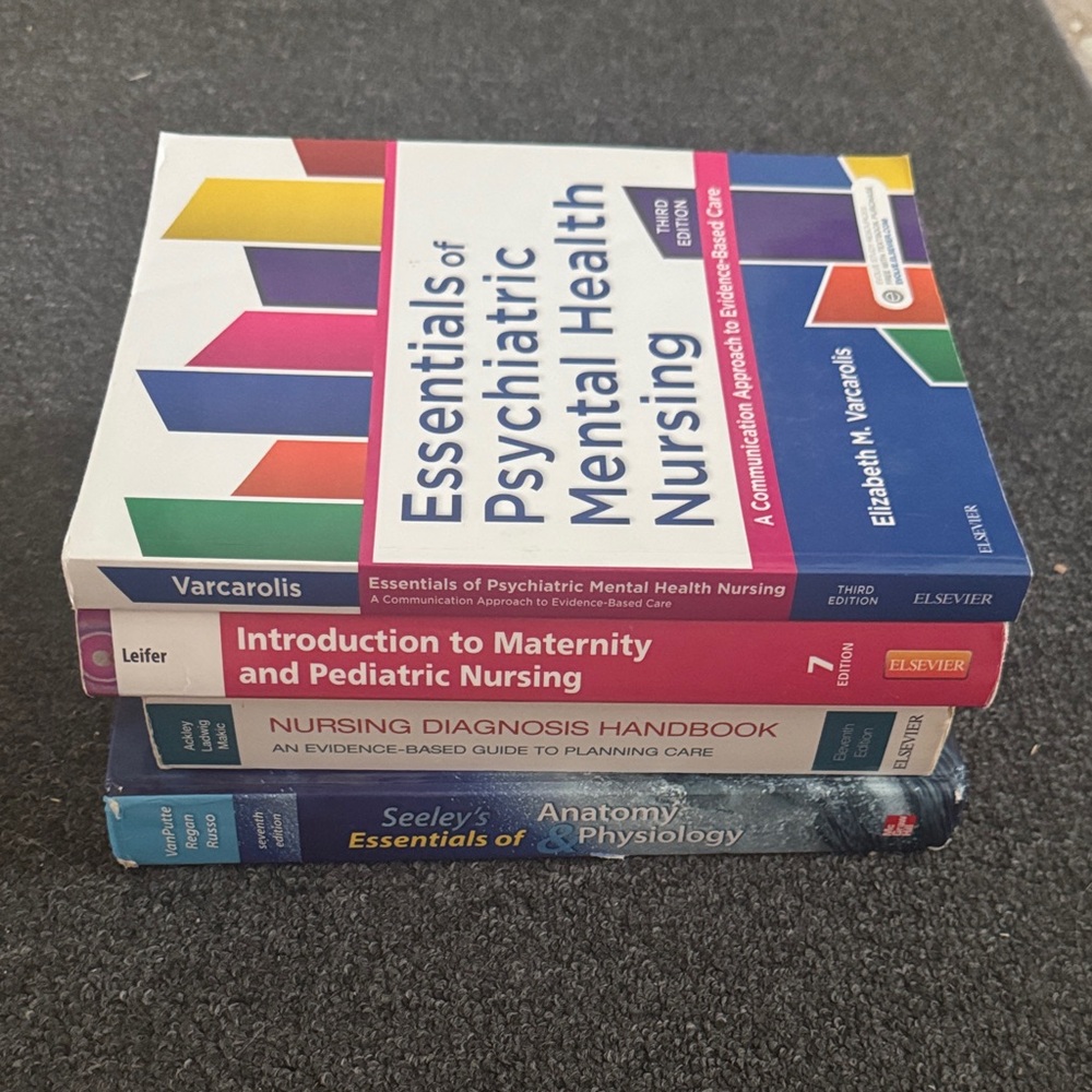 Nursing Textbook Set of 4